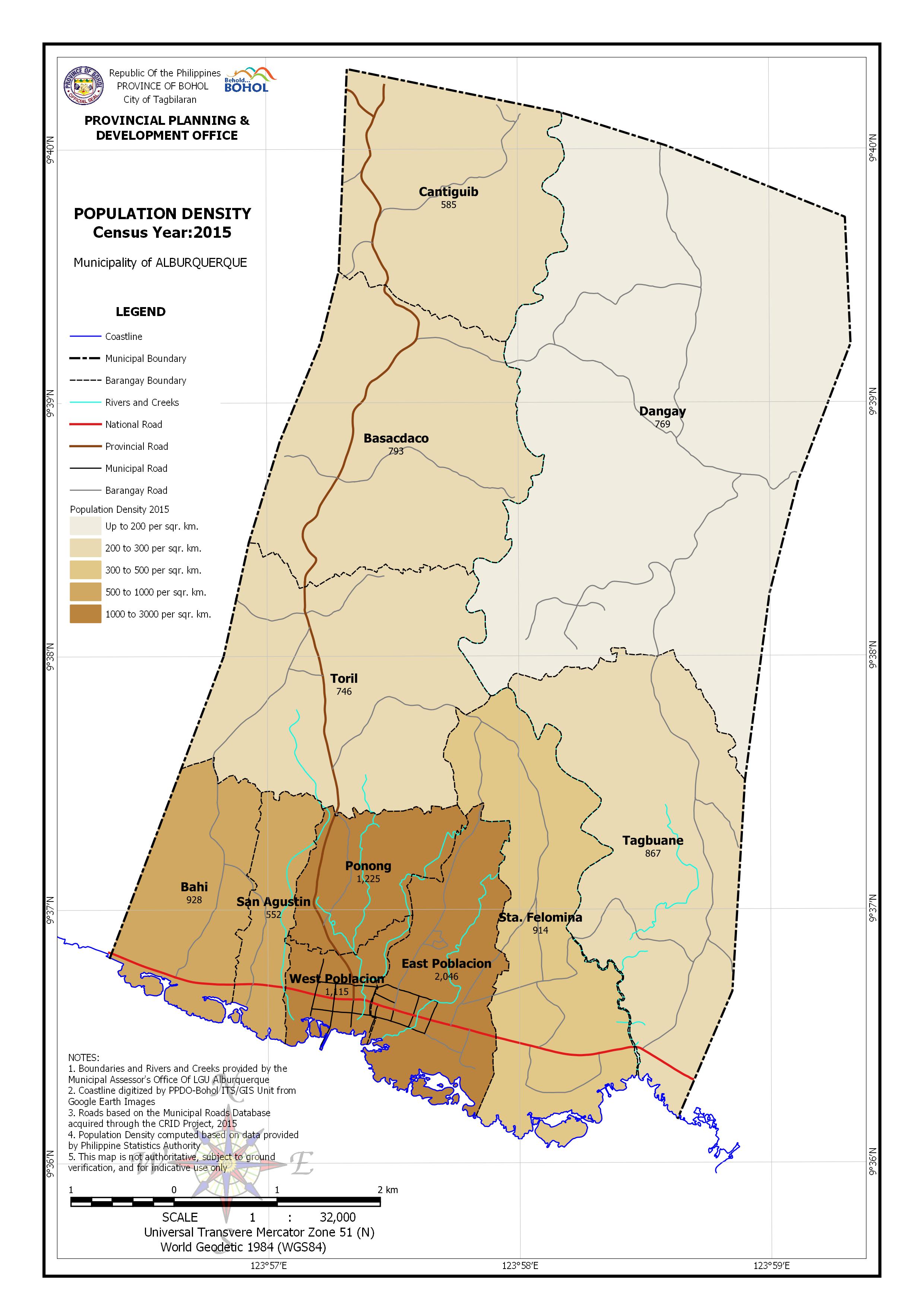 Statistical Maps – PPDO BOHOL