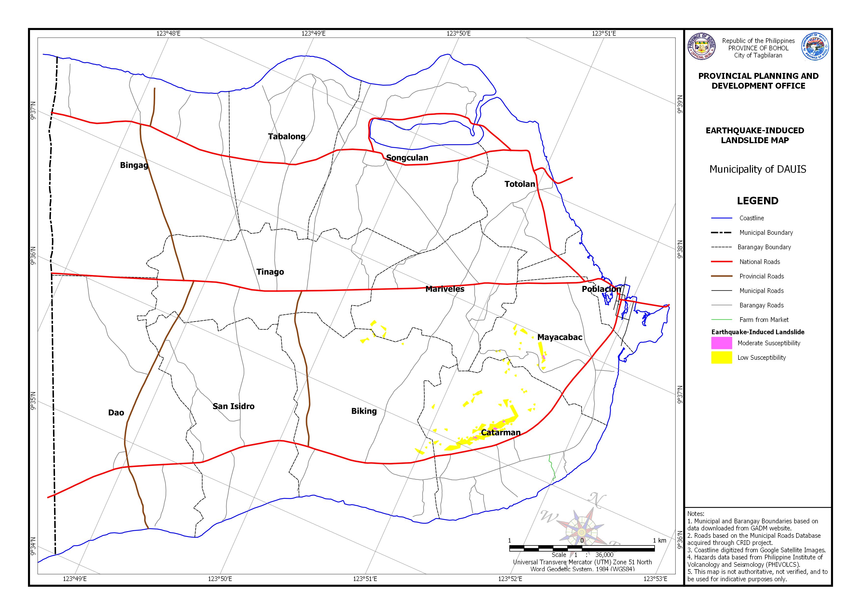 Hazard Maps – PPDO BOHOL