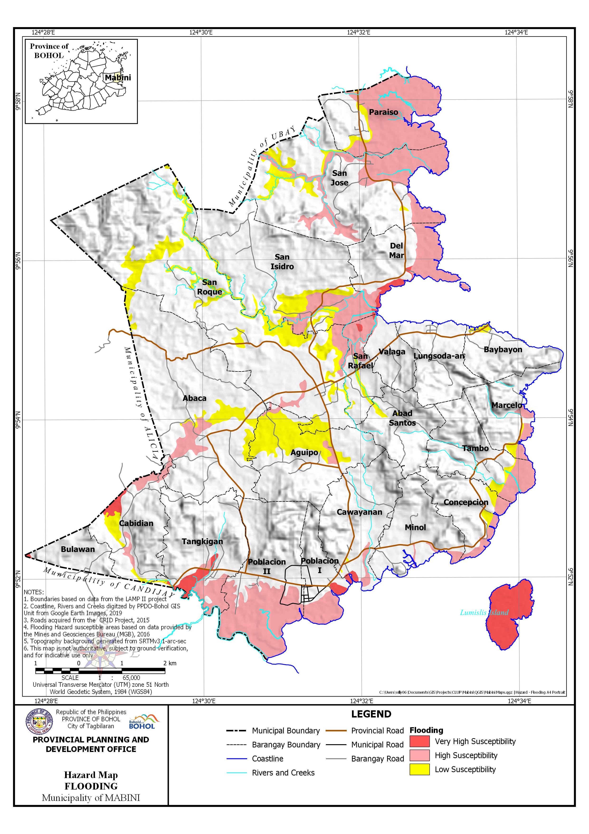 Hazard Maps – PPDO BOHOL