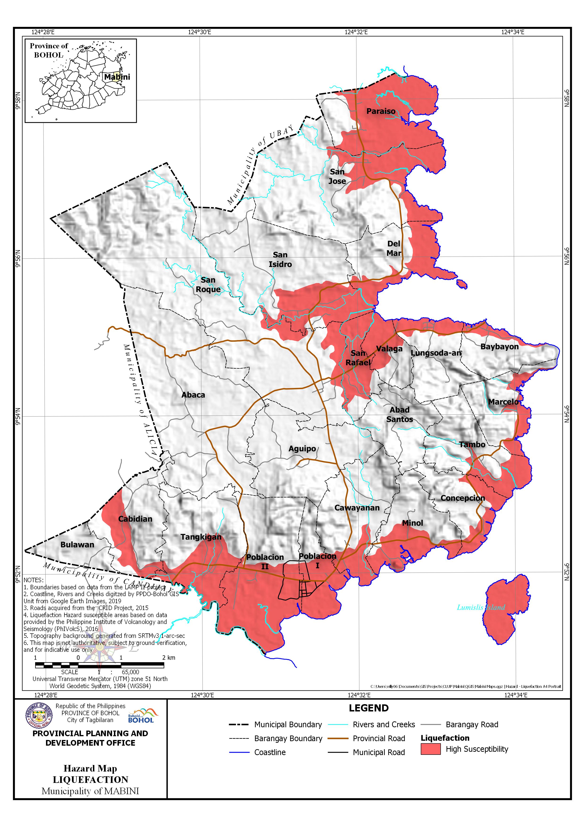 Hazard Maps – PPDO BOHOL