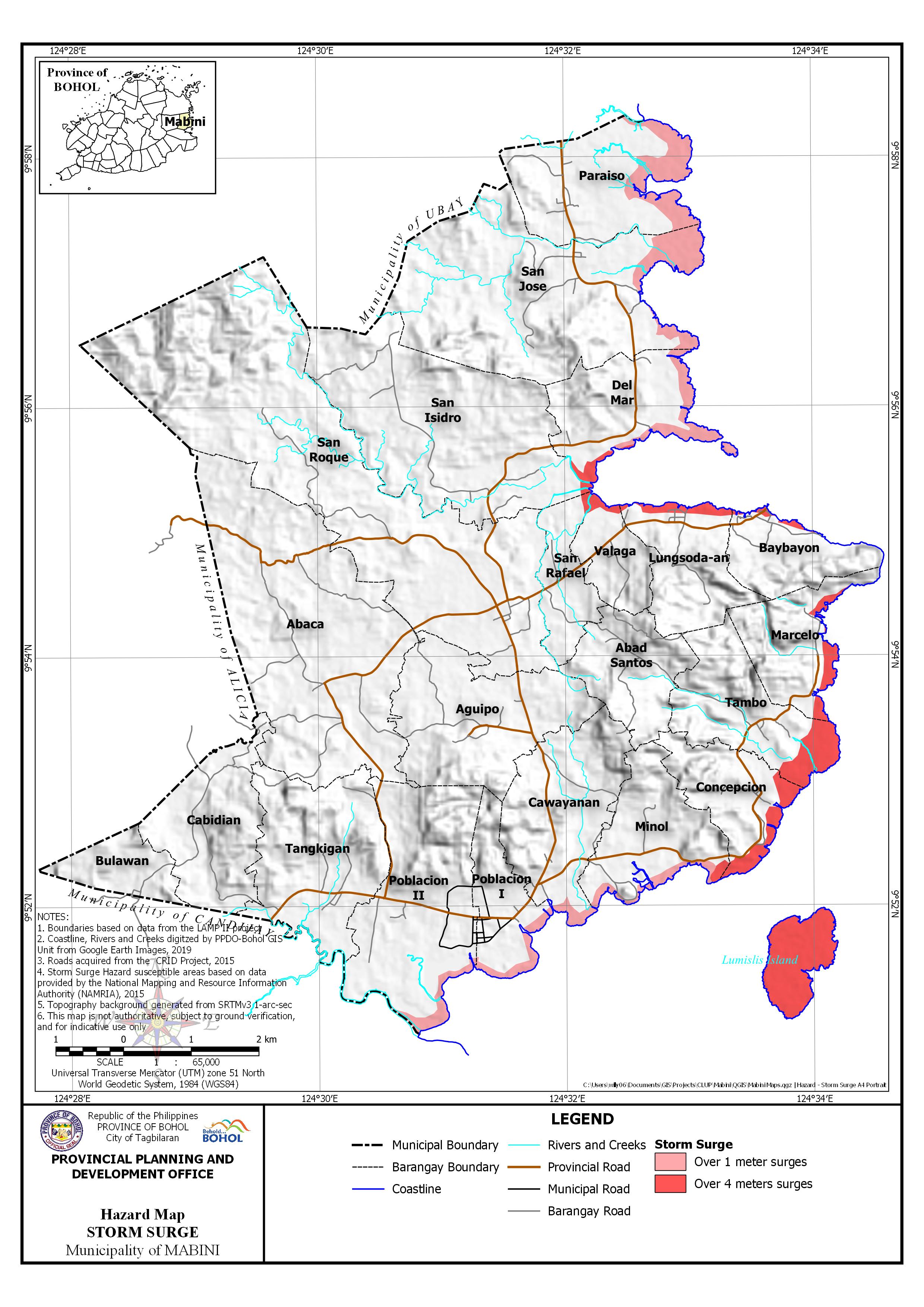 Hazard Maps – PPDO BOHOL