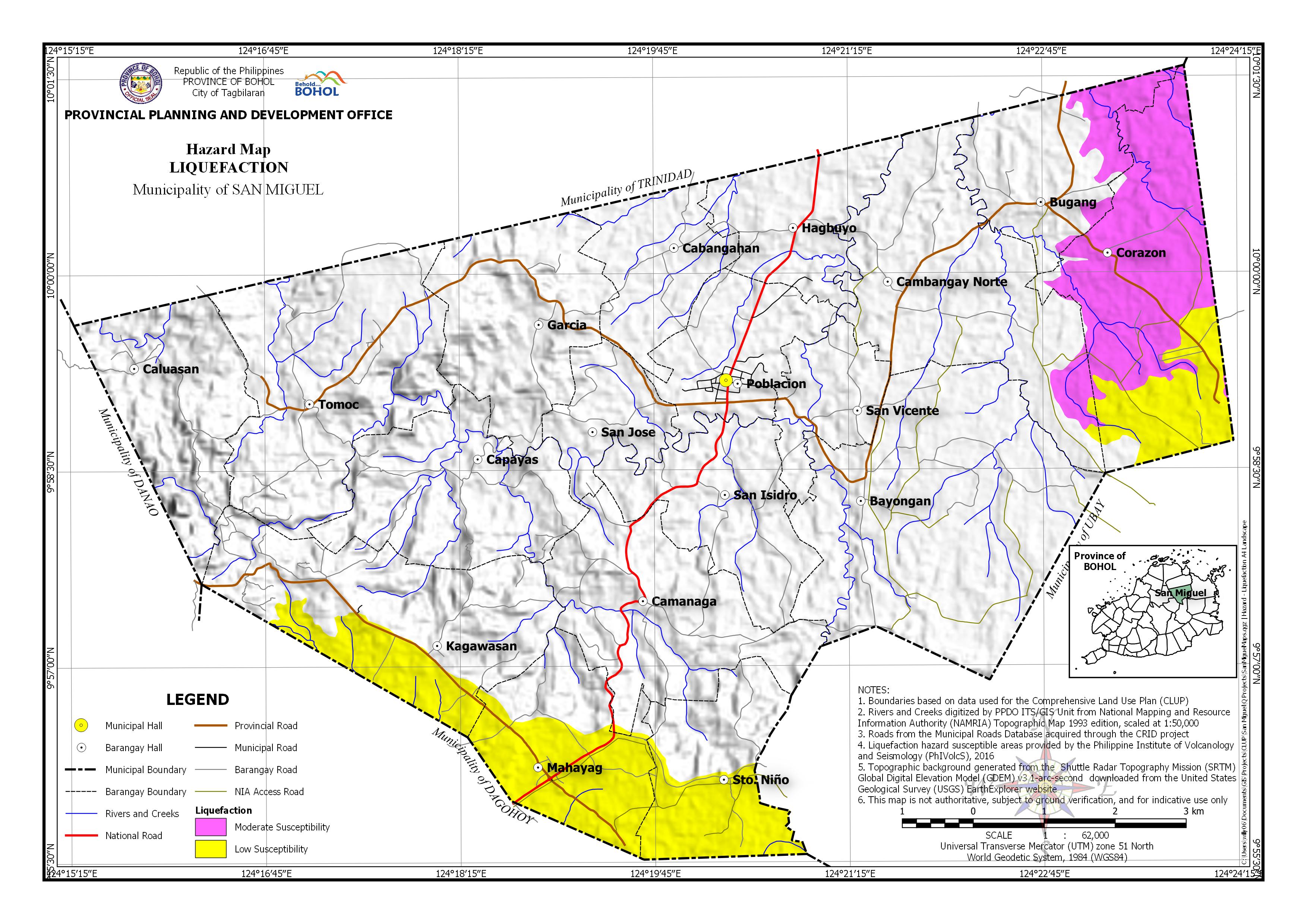 Hazard Maps – PPDO BOHOL