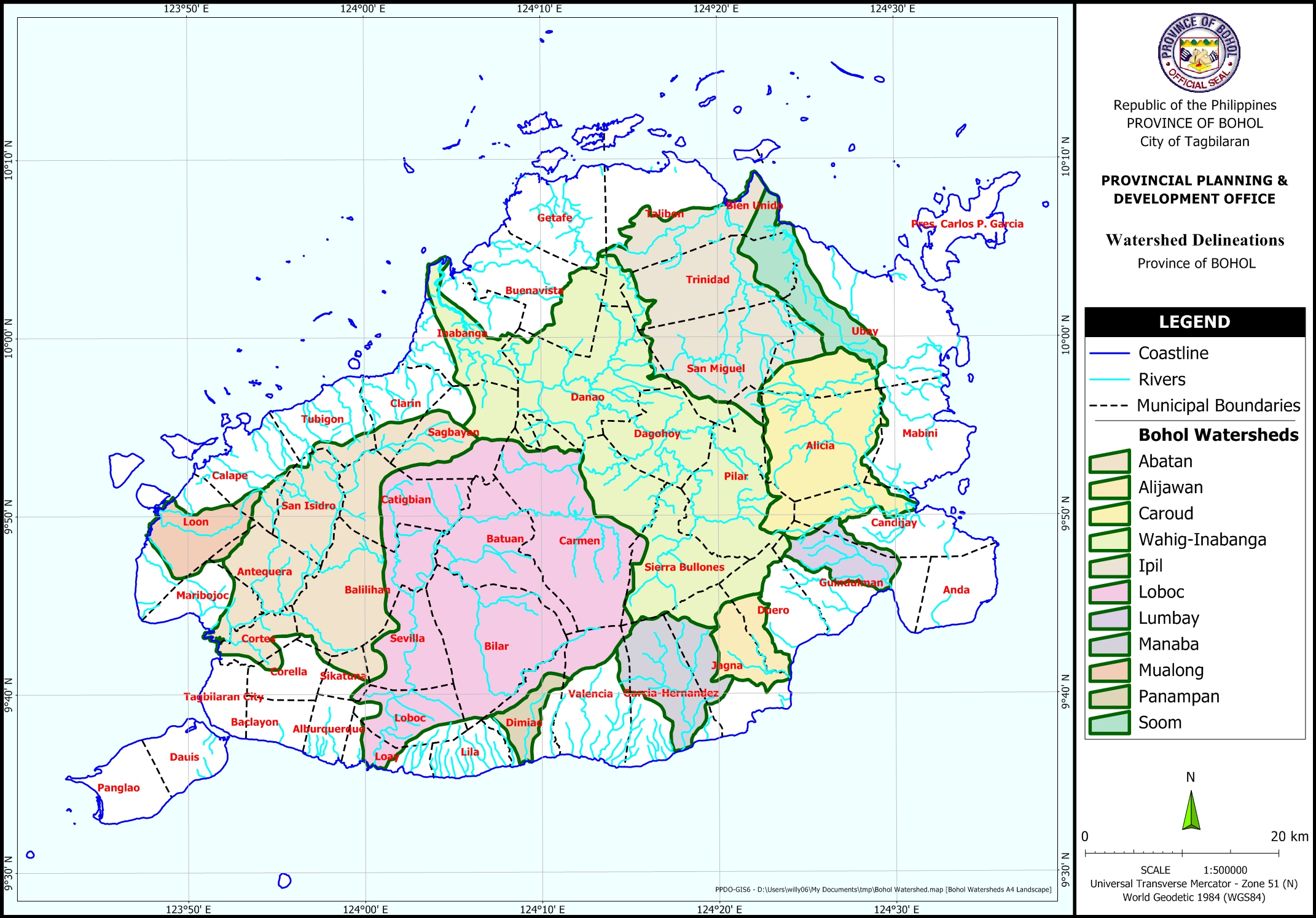 Watershed Map